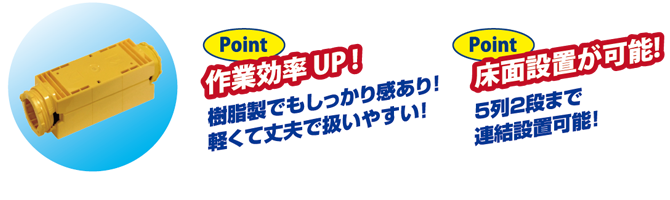 耐火貫通ブロックIRKBのポイント