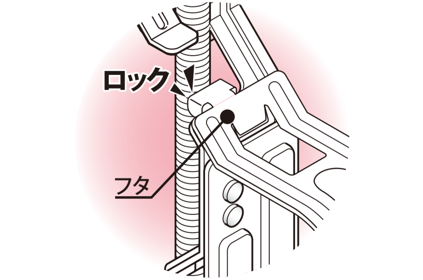 地震時の脱落防止に効果的ー因幡電工