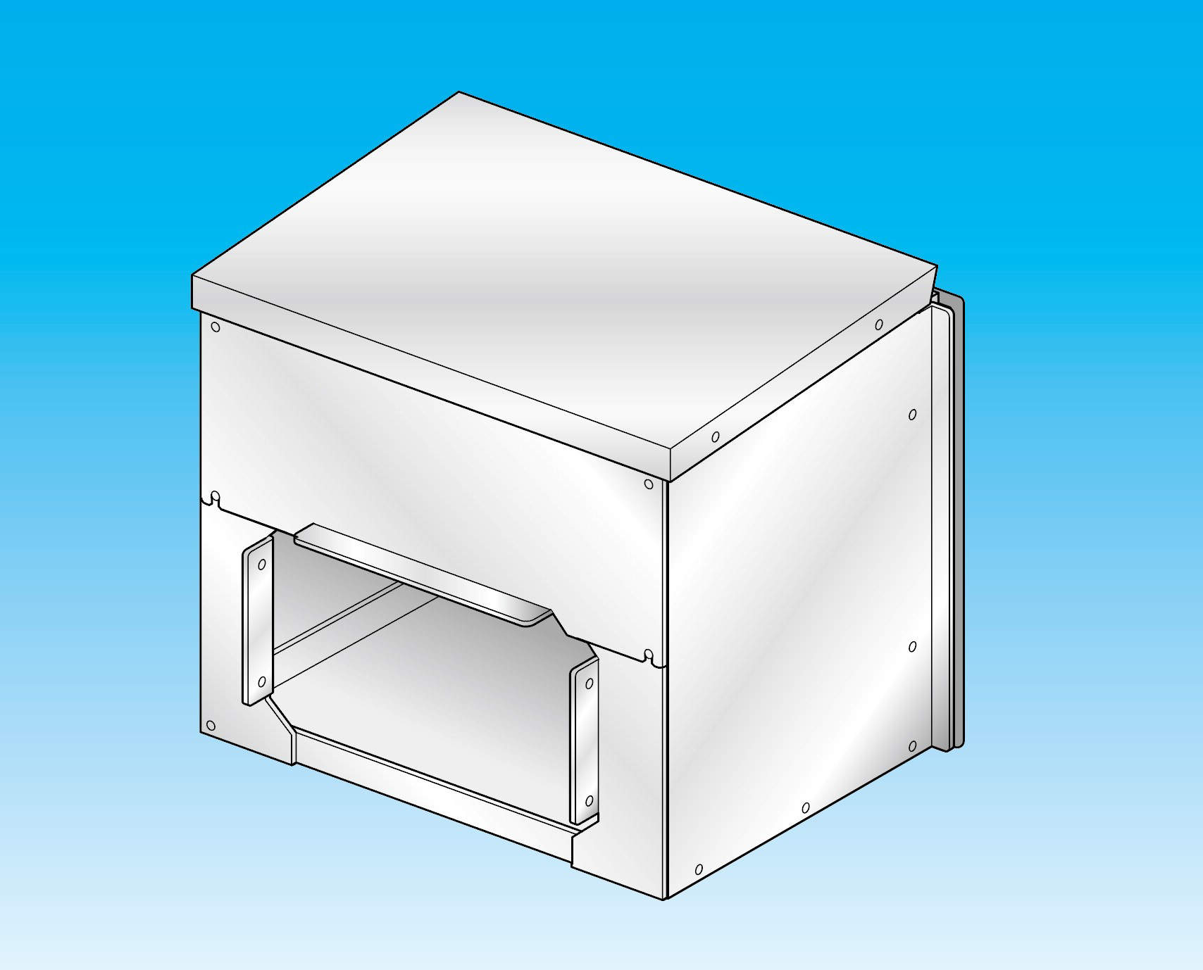 【CB】Chamber Box for Slimduct RD