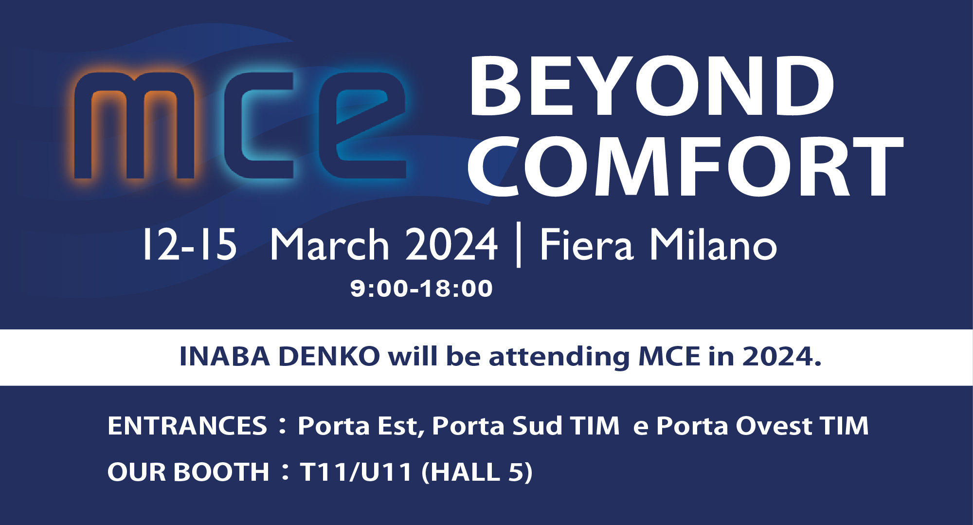 MCE in 2024-INABA DENKO