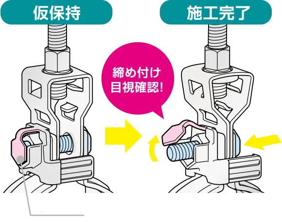 ホールドワン 吊りバンド