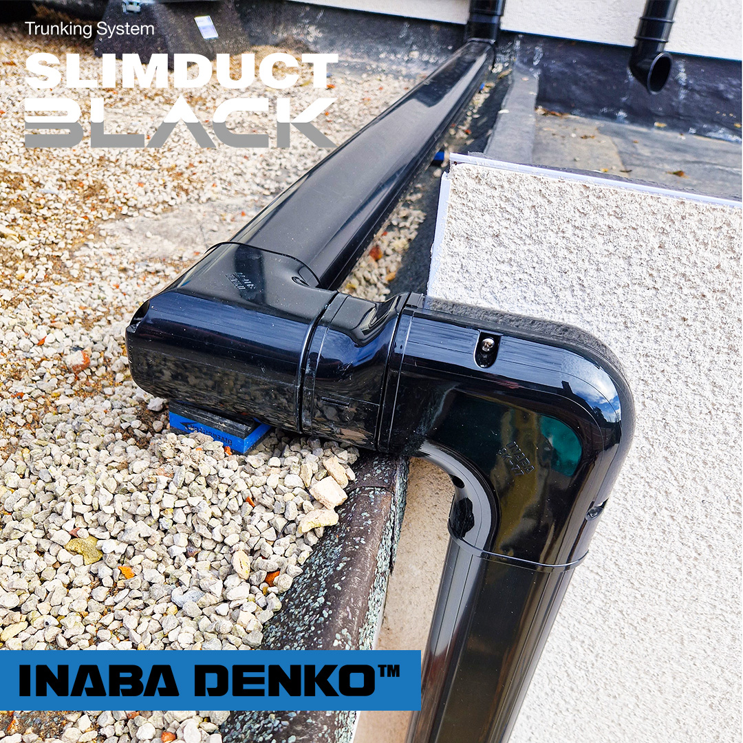 INABA DENKO, INABA BLACK, SLIMDUCT, INABA, Trunking system, aircon, HVAC, heatpump, airconditioner installation