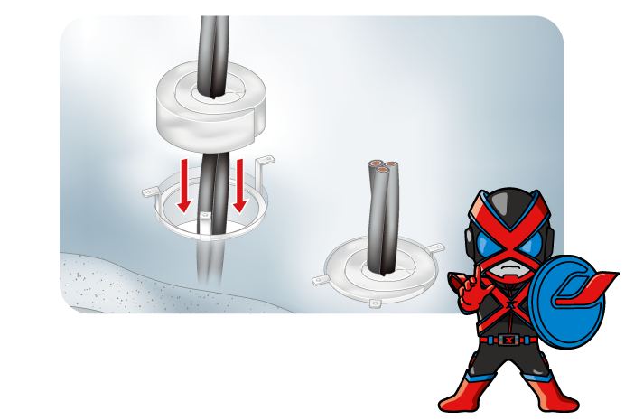 耐火シートマルタイプ「IKS-N」-INABA DENKO(因幡電工)