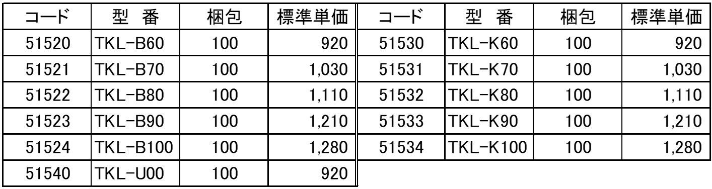 コード・型番・梱包・価格－因幡電工（INABA DENKO）