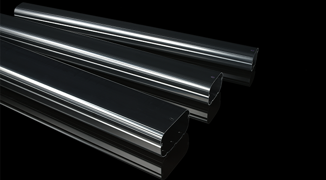 slimduct, INABA, INABA DENKO, Trunking, pvc trunking, aircon installation, lineset cover, INABA BLACK     