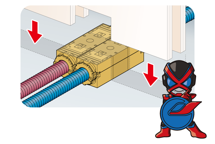 耐火貫通ブロック「IRKB」-INABA DENKO(因幡電工)