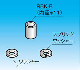 【RBK-B】子桁用補助金具