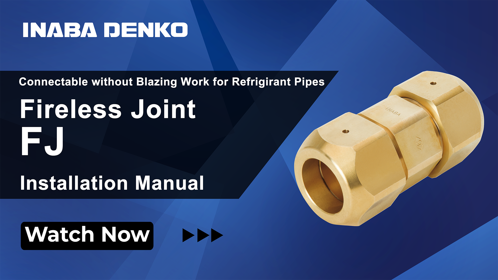 Fireless Joint "FJ" NO NEED Blazing work ANYMORE